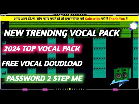 New Vocal Pack 2024| all new vocal pack 2024| dj vocal pack