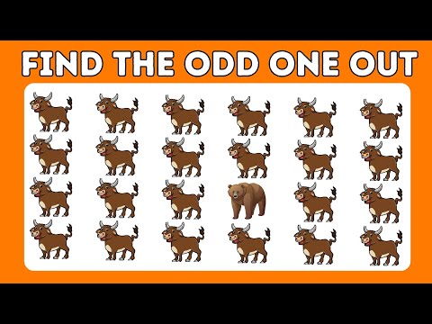 Find the ODD One Out Emoji Quiz Medium, Hard, Impossible