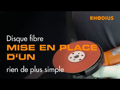 Mise en place d'un disque fibre – rien de plus simple