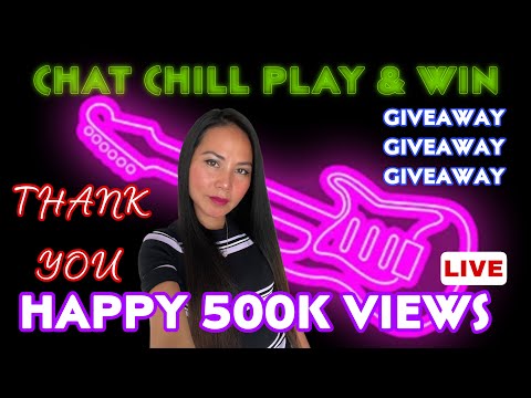 HAPPY 500K VIEWS thank you all | Chat , Chill Play & Win livestream