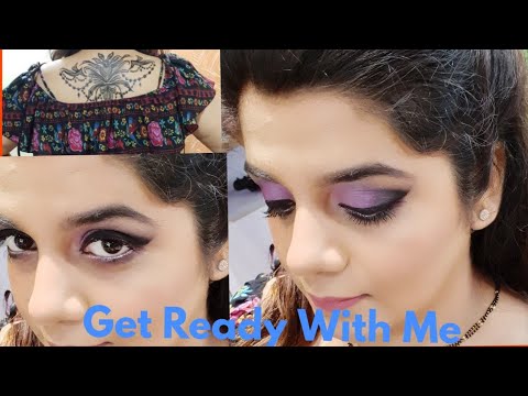 My Garba Makeup Tutorial || Green Oxygen Salon || Mene Pehli Baar Banwaya Itna Bada Tattoo luved it.