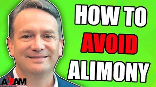 How to Avoid Alimony