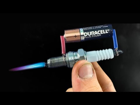 How to Make a Simple Welding Machine from Spark Plugs at Home! Practical DIY Idea!