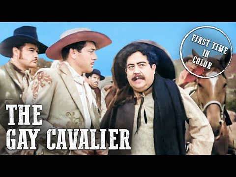 The Gay Cavalier | The Cisco Kid | Colorized | Western