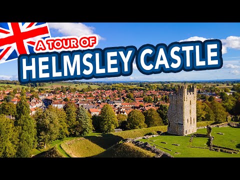 HELMSLEY CASTLE is a fascinating romantic ruin