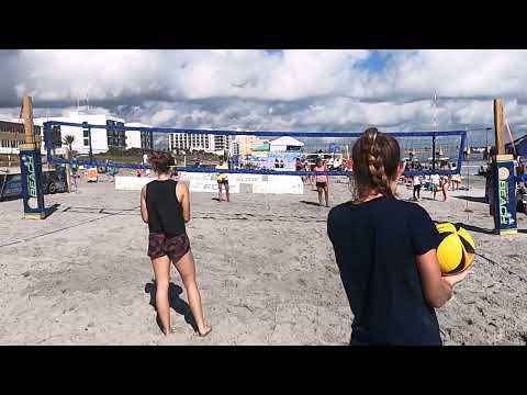 Super Girl Beach Volleyball JAX BEACH - Women's Open - Galinis/Semeniuk vs Genest/Schrock - Set 2