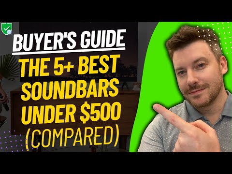 TOP 5 Best Soundbars Under $500 - Best Soundbar Under 500 Dollars Review (2024)