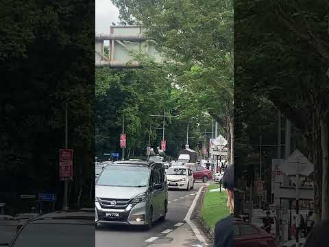 Rush hour traffic in George Town, Penang