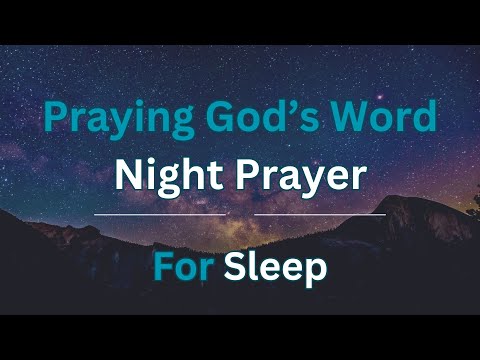 Powerful Night Prayer for Sleep with God | Christian Motivation  #nightprayer