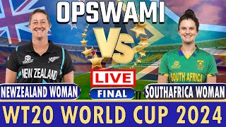 Live South Africa Womens vs Newzealand Womens T20 World Cup Final | Nzw vs Saw Live Cricket Match