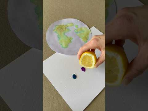 Earth Day Craft Experiment #😊🌍 #shorts #youtubeshorts #experiment