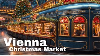 Vienna Christmas Market at Night | A Winter Wonderland in 2024