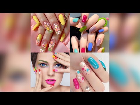 New and easy nail art designs | best nail art and nail polish ideas | summer special nail art |ep 1