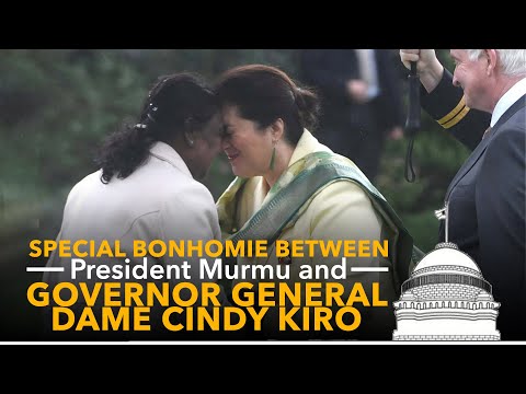 The special bonhomie between President Droupadi Murmu and Governor General Dame Cindy Kiro