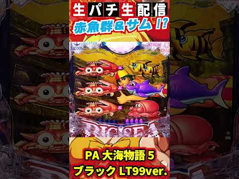 伝説の赤魚群！　初めて見たー！！PA大海物語5ブラックLT99ver.