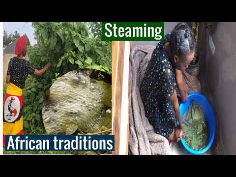 Steaming my self with herbs the African way, #africantraditions #africanlifestyle