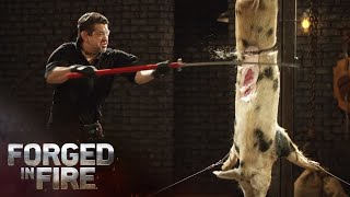 The Nagamaki Samurai Sword Slices It Up | Forged in Fire (Season 6)