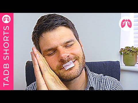 Get Better Sleep by Taping Your Mouth | TAKE A DEEP BREATH #shorts