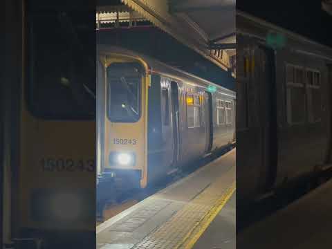 150243 departing Pagnton heading to Exeter St David’s for Christmas