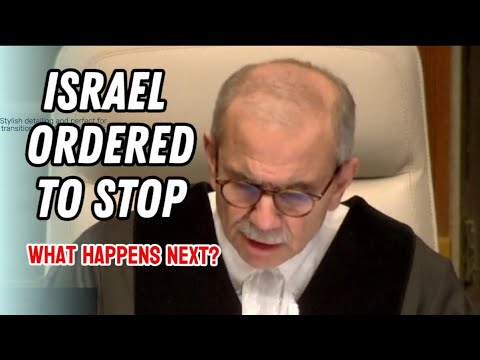 Israel Ordered To Stop - What happens next?