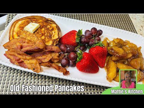 Good Old-Fashioned Pancake Recipe From Scratch / Requested Video/ Mattie's Kitchen