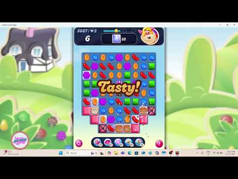 Candy Crush Saga Level 3887 NO BOOSTER