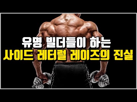 사이드 레터럴 레이즈 내회전 위험하다는데 내회전만 함ㅋㅋ