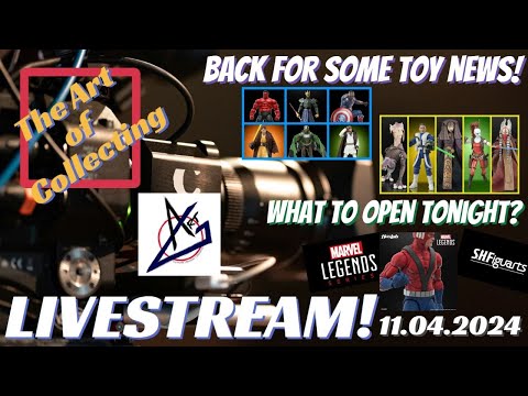 LIVE! Back to Talk Toy News and Open Some Figs!