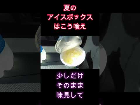 アイスボックスの世界一美味しい飲み方を紹介しますね！夏はやっぱりポカリスエットをキンキンに冷やして飲むと最高です【40代サラリーマンVlog】 #サラリーマンvlog #40代男性 #サラリーマン