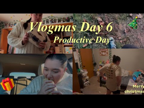 Productive day with me! + Finals | Vlogmas Day 6