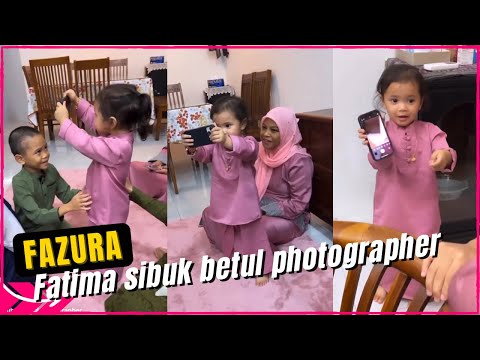 Fazura || Fatima sibuk betul photographer