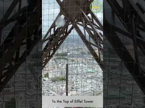 To the Top of Eiffel tower | View from the Top pf Eiffel Tower, Paris  #france #eiffeltower #paris