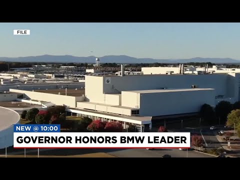 Gov. McMaster honors BMW leader