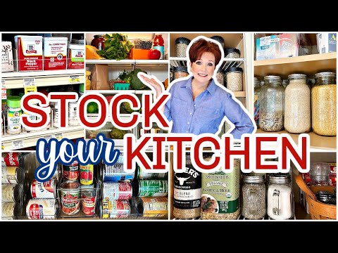 STOCK YOUR KITCHEN  FOR AFFORDABLE MAKE AT HOME MEALS!