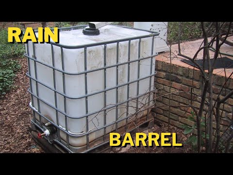 Installing Rain Barrel | Earth Minded