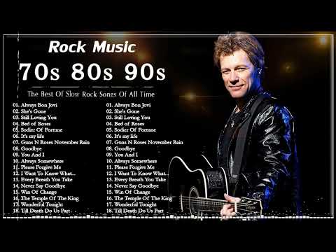 Best Slow Rock of All Time _ Bon Jovi, Guns N' Roses, Scorpions, Journey, U2, Nazareth, CCR Vol 6