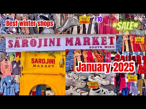 Sarojini Nagar Market Delhi | 😱Latest Winter Collection 2025 with Shop Number | That Pinkish Girl