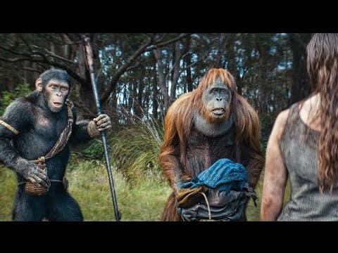 Kingdom Of The Planet Of Apes (2024) | "She spoke" Scene | 4K