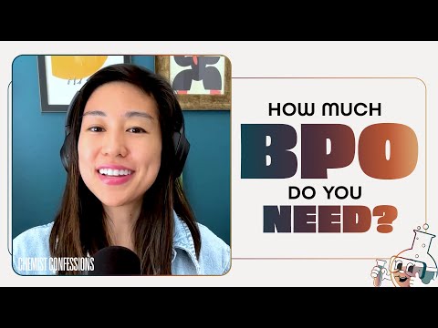 How much Benzoyl peroxide (BPO) should you use?