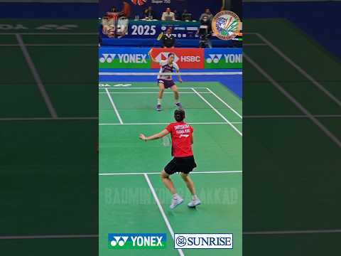 Exceptional deception from An Se young #badminton #anseyoung #badminton