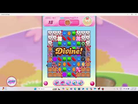 Candy Crush Saga Level 3915 NO BOOSTER