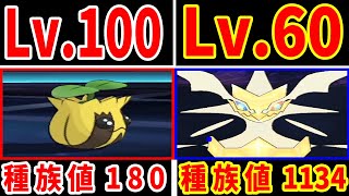 【総勢３０匹】『Lv100のポケモン』VS『種族値1134ネクロズマ』！大事なのはレベルか種族値のどっち？【ゆっくり実況】【ポケモンUSUM】