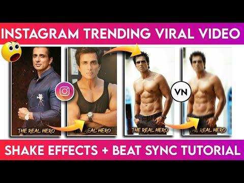 New trending video editing, VN Video editor, how to make shake effect whatsapp status editing