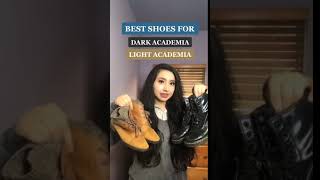 Best Shoes for Dark Academia and Light Academia Aesthetic #Shorts