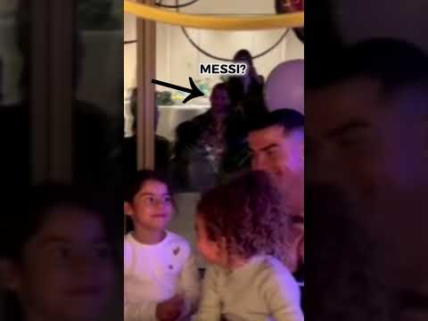 What’s Messi doing in Ronaldo friend’s birthday