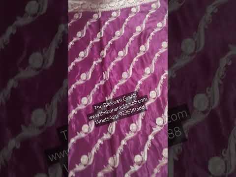 Maroon Mashru Silk Banarasi Saree Antique Zari Jaal #saree