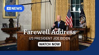 IN FULL: Joe Biden gives farewell address as US president from Oval Office | ABC NEWS