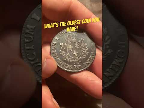 What’s the oldest coin you have? #coincollecting #coin #silverdollar #gold #investment #vintage