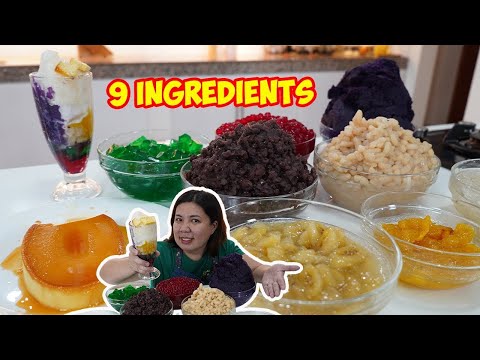 Halo Halo Ingredients pang Negosyo