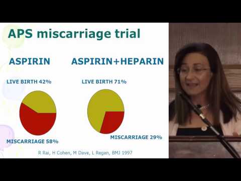 Dr Hannah Cohen   How To Manage APS In Pregnancy HSF Patients’ Day    May 13 2015 2